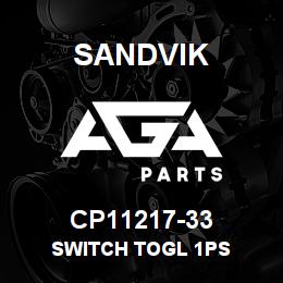 CP11217-33 Sandvik SWITCH TOGL 1PS | AGA Parts