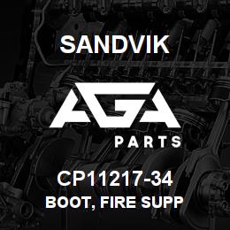 CP11217-34 Sandvik BOOT, FIRE SUPP | AGA Parts