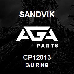 CP12013 Sandvik B/U RING | AGA Parts