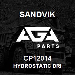 CP12014 Sandvik HYDROSTATIC DRI | AGA Parts