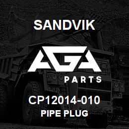 CP12014-010 Sandvik PIPE PLUG | AGA Parts