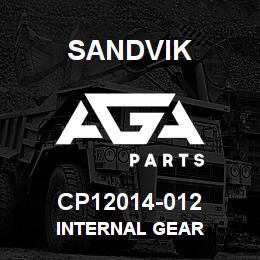 CP12014-012 Sandvik INTERNAL GEAR | AGA Parts