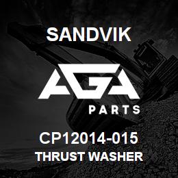 CP12014-015 Sandvik THRUST WASHER | AGA Parts