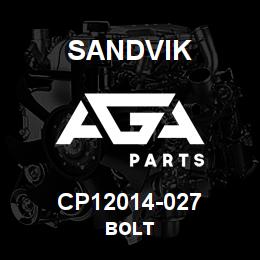 CP12014-027 Sandvik BOLT | AGA Parts
