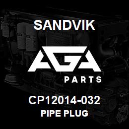 CP12014-032 Sandvik PIPE PLUG | AGA Parts