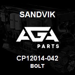 CP12014-042 Sandvik BOLT | AGA Parts