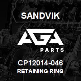 CP12014-046 Sandvik RETAINING RING | AGA Parts