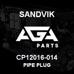 CP12016-014 Sandvik PIPE PLUG | AGA Parts