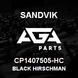 CP1407505-HC Sandvik BLACK HIRSCHMAN | AGA Parts