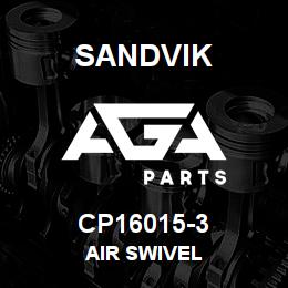 CP16015-3 Sandvik AIR SWIVEL | AGA Parts
