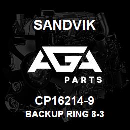 CP16214-9 Sandvik BACKUP RING 8-3 | AGA Parts