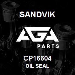 CP16604 Sandvik OIL SEAL | AGA Parts