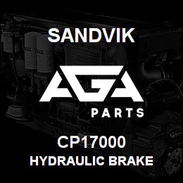 CP17000 Sandvik HYDRAULIC BRAKE | AGA Parts