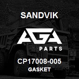 CP17008-005 Sandvik GASKET | AGA Parts