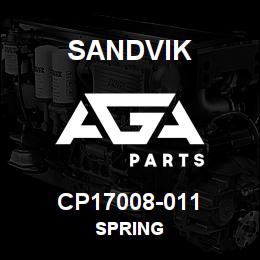 CP17008-011 Sandvik SPRING | AGA Parts
