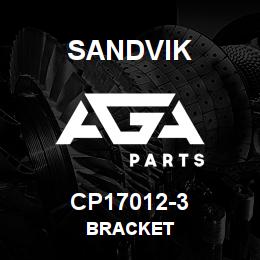 CP17012-3 Sandvik BRACKET | AGA Parts