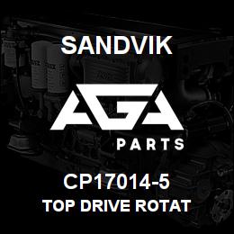 CP17014-5 Sandvik TOP DRIVE ROTAT | AGA Parts