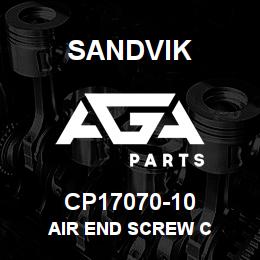 CP17070-10 Sandvik AIR END SCREW C | AGA Parts