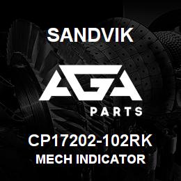 CP17202-102RK Sandvik MECH INDICATOR | AGA Parts