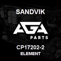 CP17202-2 Sandvik ELEMENT | AGA Parts