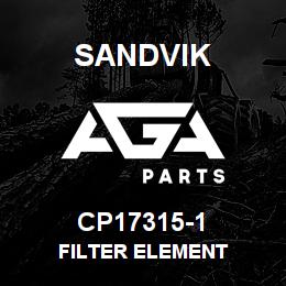 CP17315-1 Sandvik FILTER ELEMENT | AGA Parts