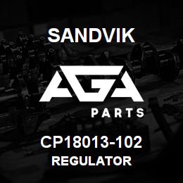 CP18013-102 Sandvik REGULATOR | AGA Parts