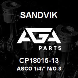 CP18015-13 Sandvik ASCO 1/4" N/O 3 | AGA Parts