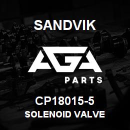CP18015-5 Sandvik SOLENOID VALVE | AGA Parts