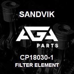 CP18030-1 Sandvik FILTER ELEMENT | AGA Parts
