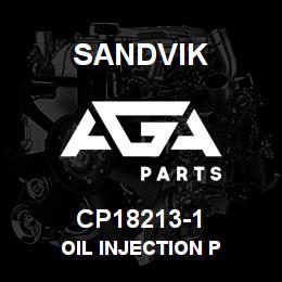 CP18213-1 Sandvik OIL INJECTION P | AGA Parts