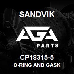 CP18315-5 Sandvik O-RING AND GASK | AGA Parts