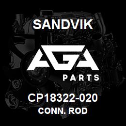 CP18322-020 Sandvik CONN. ROD | AGA Parts