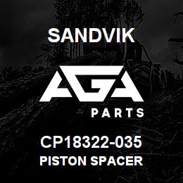 CP18322-035 Sandvik PISTON SPACER | AGA Parts