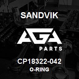 CP18322-042 Sandvik O-RING | AGA Parts