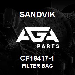 CP18417-1 Sandvik FILTER BAG | AGA Parts