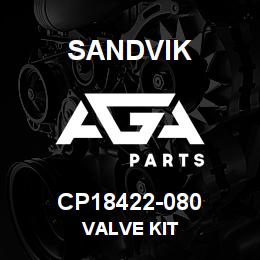 CP18422-080 Sandvik VALVE KIT | AGA Parts