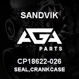 CP18622-026 Sandvik SEAL,CRANKCASE | AGA Parts