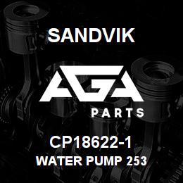 CP18622-1 Sandvik WATER PUMP 253 | AGA Parts