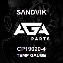 CP19020-4 Sandvik TEMP GAUGE | AGA Parts