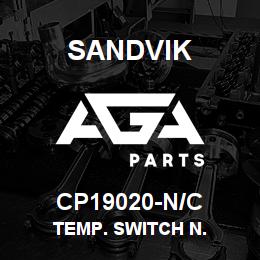 CP19020-N/C Sandvik TEMP. SWITCH N. | AGA Parts