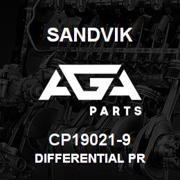 CP19021-9 Sandvik DIFFERENTIAL PR | AGA Parts