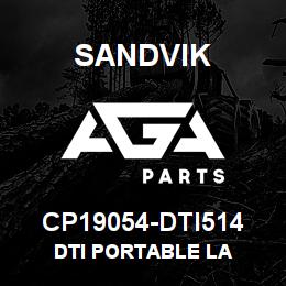 CP19054-DTI514 Sandvik DTI PORTABLE LA | AGA Parts