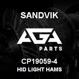 CP19059-4 Sandvik HID LIGHT HAMS | AGA Parts