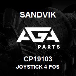 CP19103 Sandvik JOYSTICK 4 POS | AGA Parts