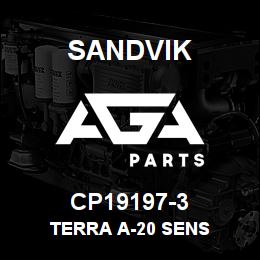 CP19197-3 Sandvik TERRA A-20 SENS | AGA Parts