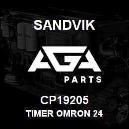 CP19205 Sandvik TIMER OMRON 24 | AGA Parts