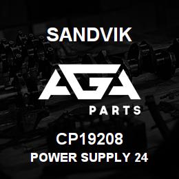 CP19208 Sandvik POWER SUPPLY 24 | AGA Parts