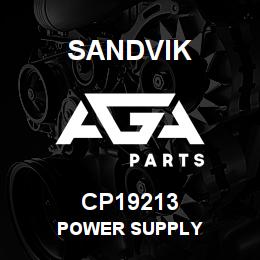 CP19213 Sandvik POWER SUPPLY | AGA Parts