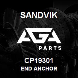 CP19301 Sandvik END ANCHOR | AGA Parts