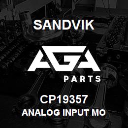 CP19357 Sandvik ANALOG INPUT MO | AGA Parts